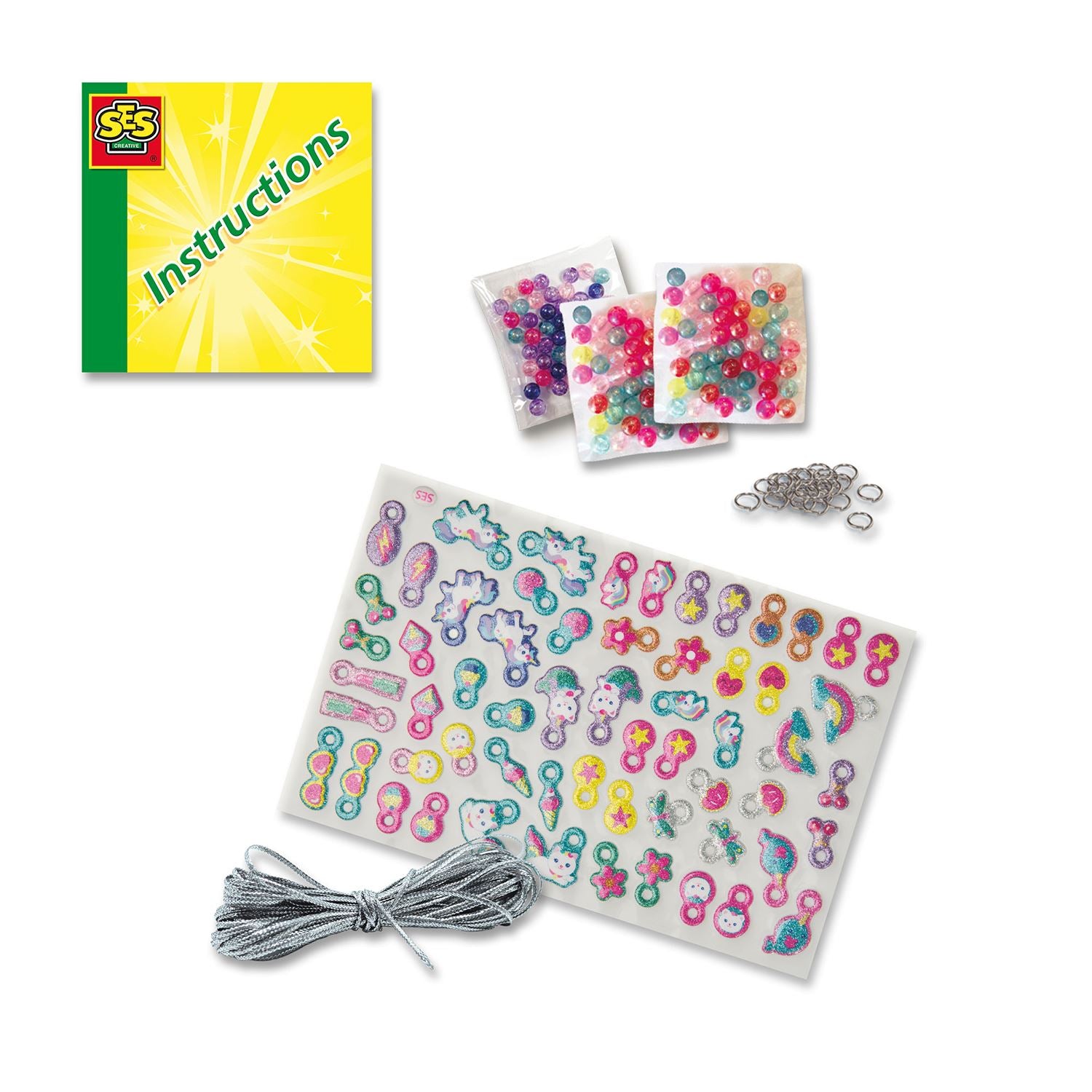 Puffy sticker bracelets