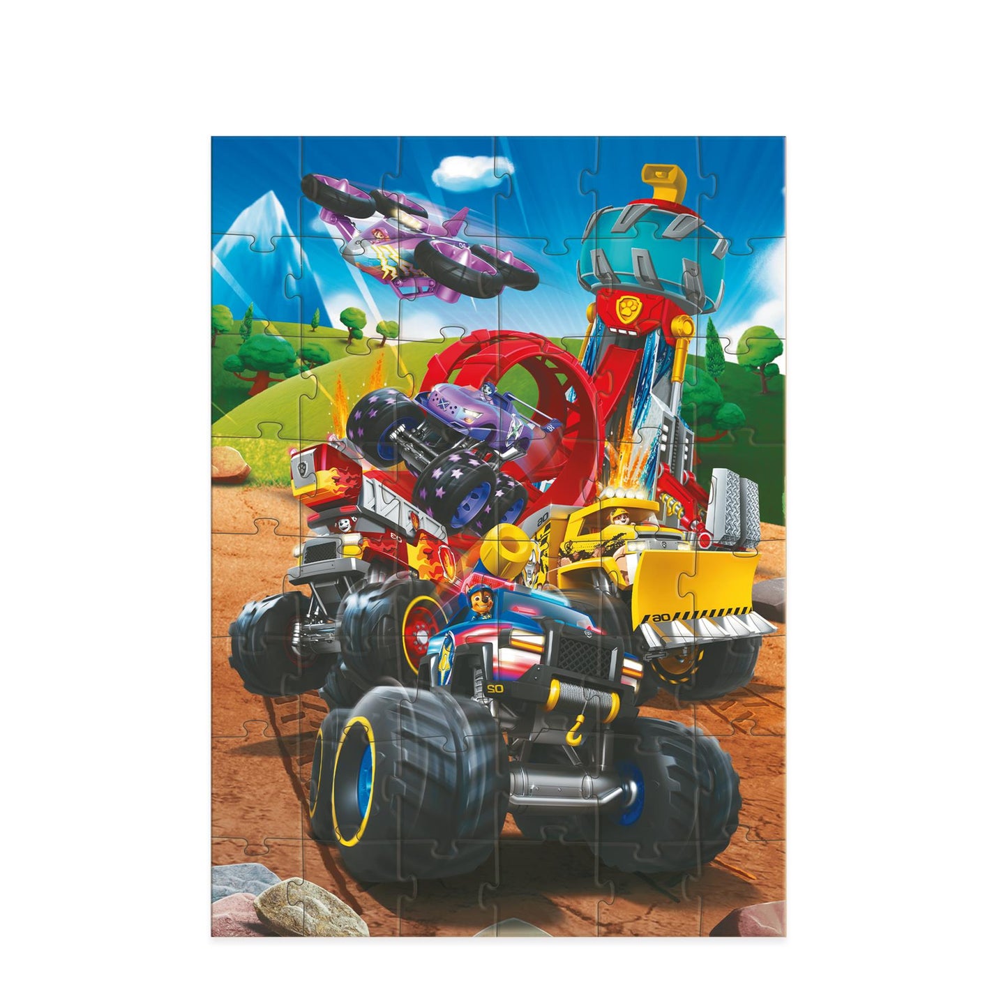 Puzzle Paw Patrol. Rescue Wheels - 48 pcs
