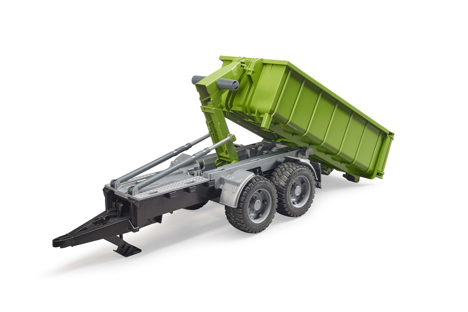 Roll-Off-Container trailer for tractors