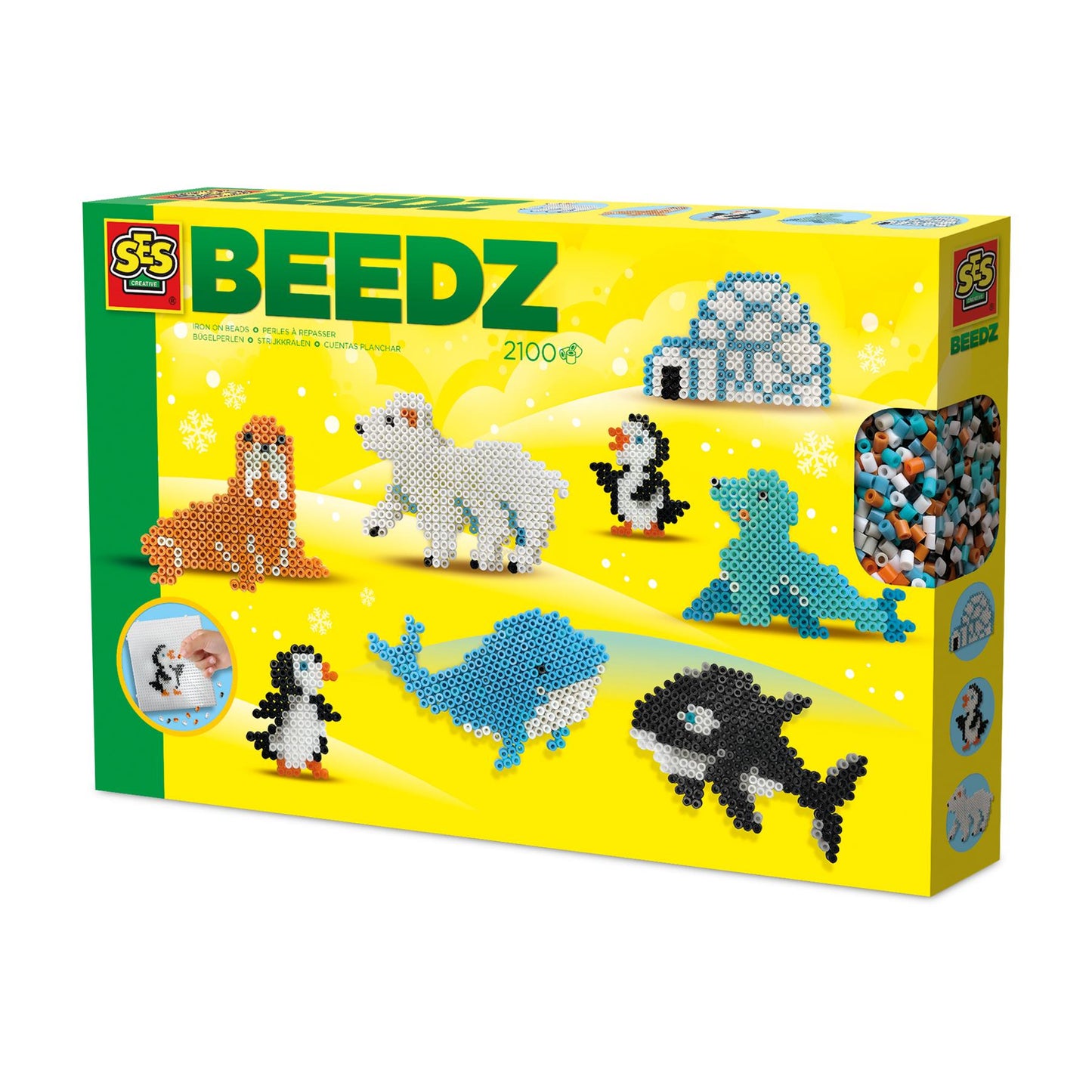Iron on beads - Arctic animals