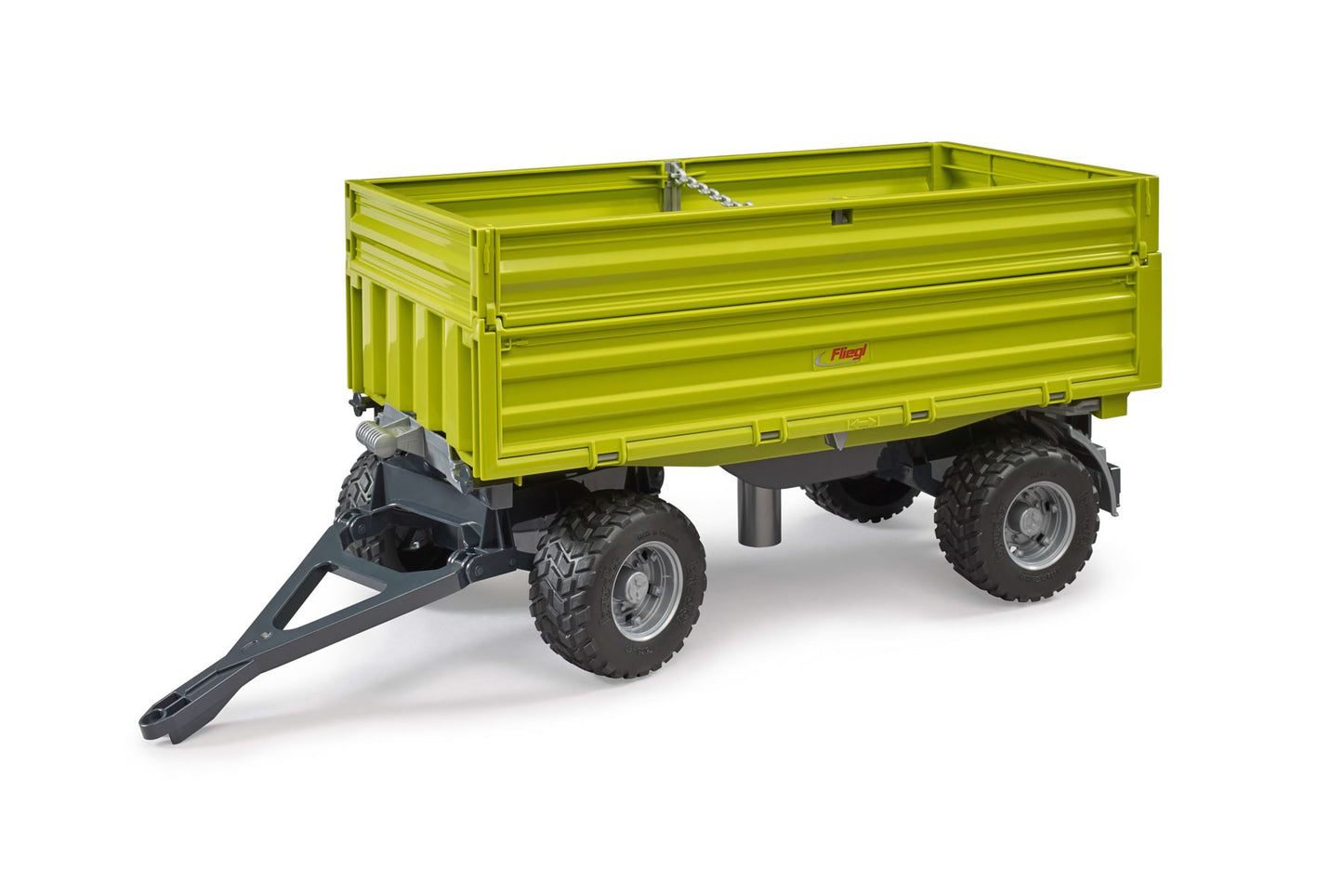 Fliegl Three way tipp. trailer with removable top