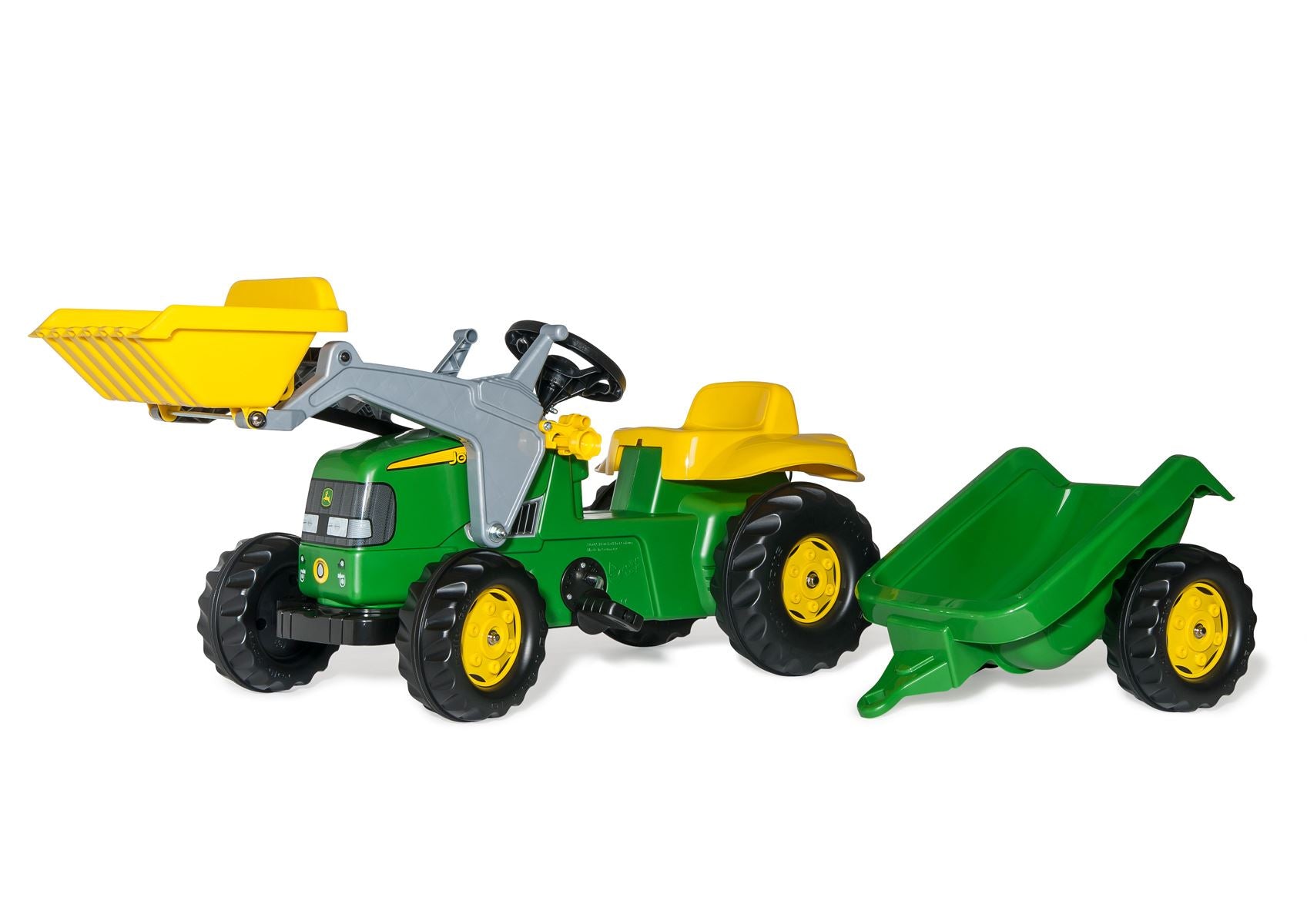 Rolly Kid JD with Frontloader & Trailer