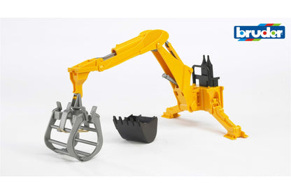 Accessories: Rear hydraulic arm with grab