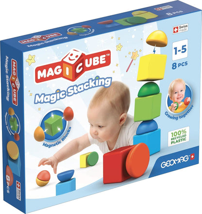 Geomag Magicube Blocks Recycled Stacking 8 pcs - 17507