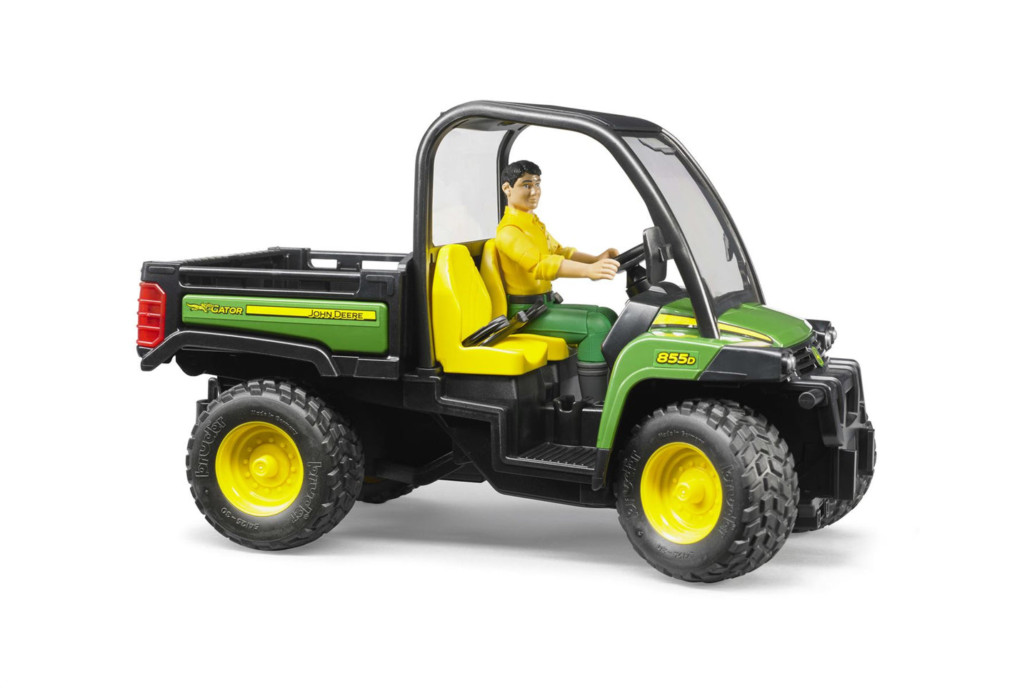 John Deere Gator XUV 855D with driver