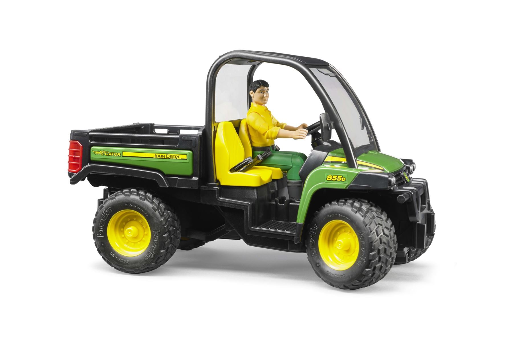 John Deere Gator XUV 855D with driver