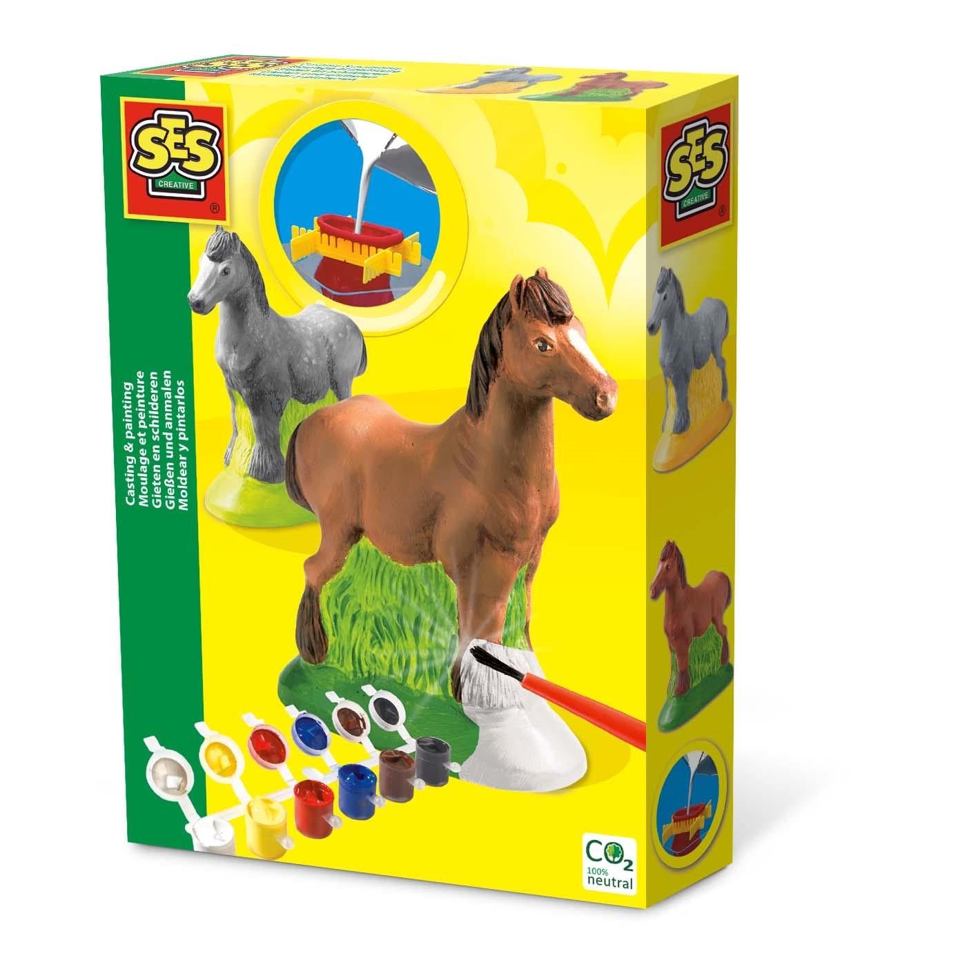 Casting and painting - Horse