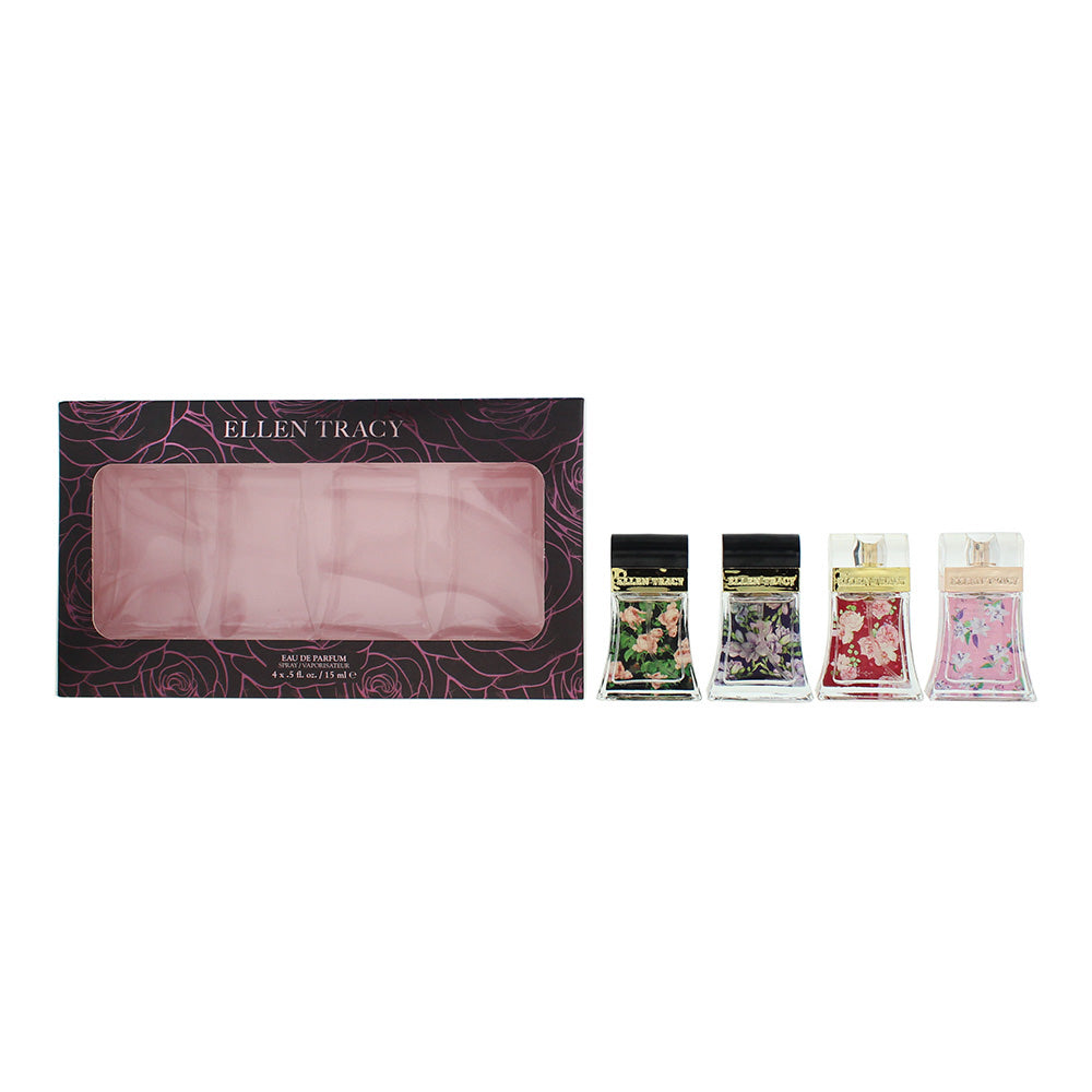 Ellen Tracy Gift Set 15ml Courageous EDP + 15ml Strong EDP + 15ml Sensational EDP + 15ml Sprakling EDP