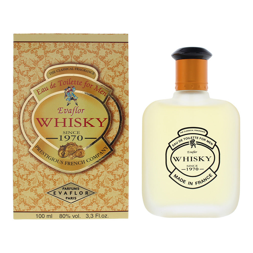 Evaflor Whisky Eau de Toilette 100ml Spray