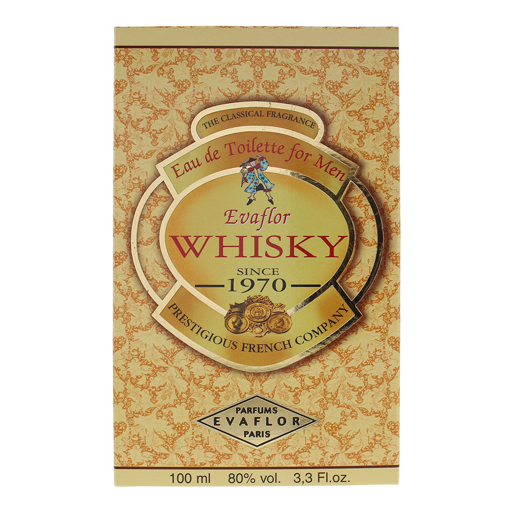 Evaflor Whisky Eau de Toilette 100ml Spray