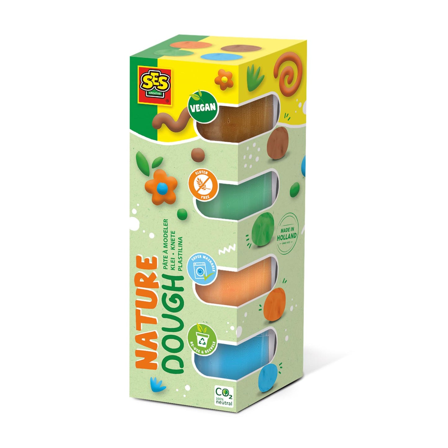 Feel good dough - Nature (4x90gr)