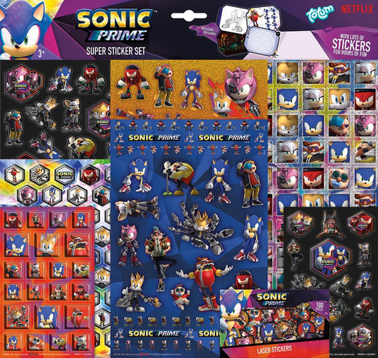 Sonic Super Sticker Set