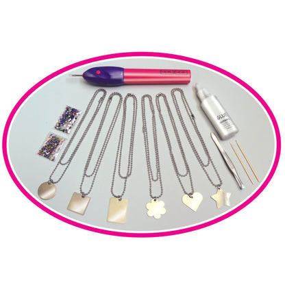 Engrave And Flip Metal Jewelry
