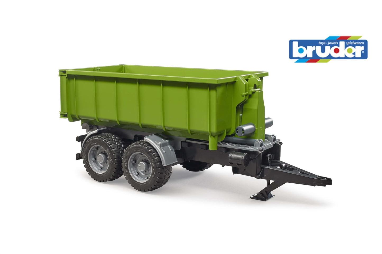 Roll-Off-Container trailer for tractors