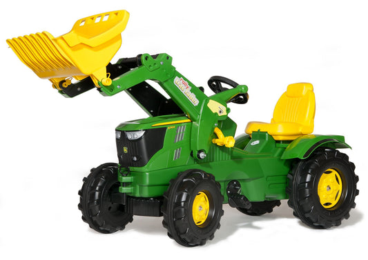 John Deere 6210R Tractor with Frontloader