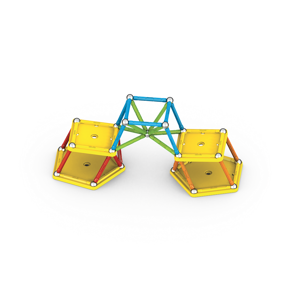 Geomag Magnetic Supercolor - 60 Pieces