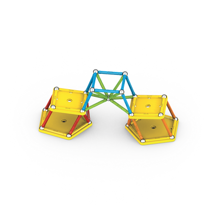 Geomag Magnetic Supercolor - 60 Pieces