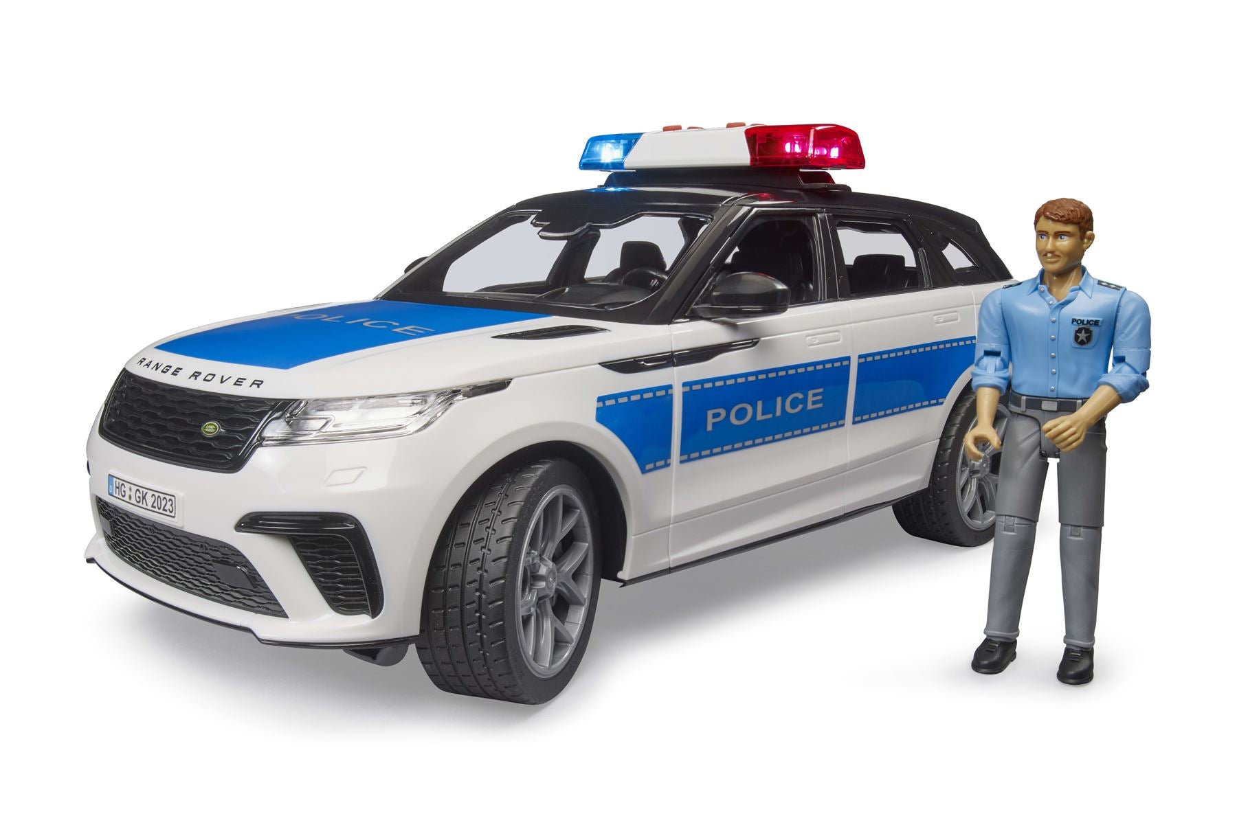 Range Rover Velar Police with policeman