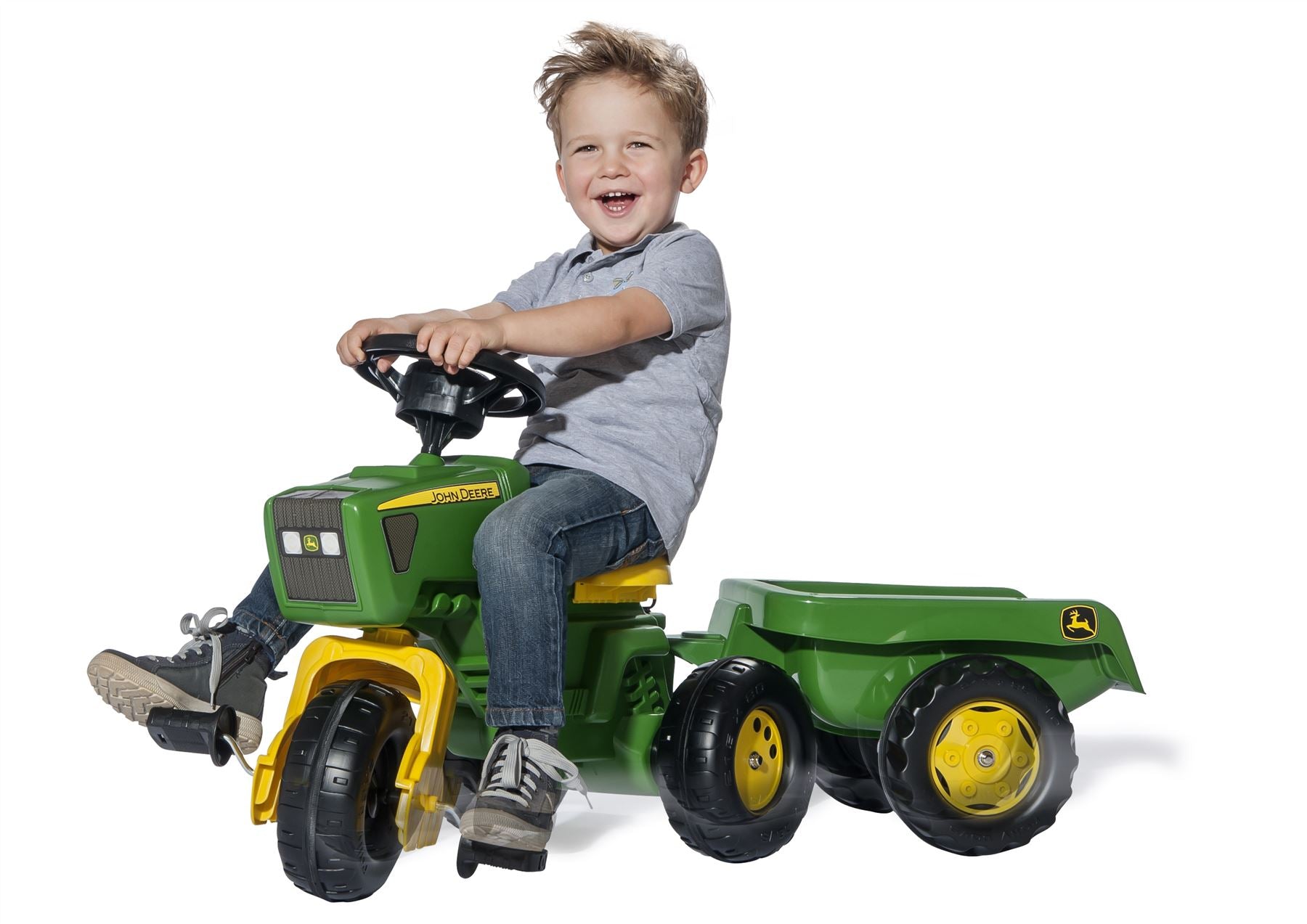 JD Trio Trac & ESW & Trailer