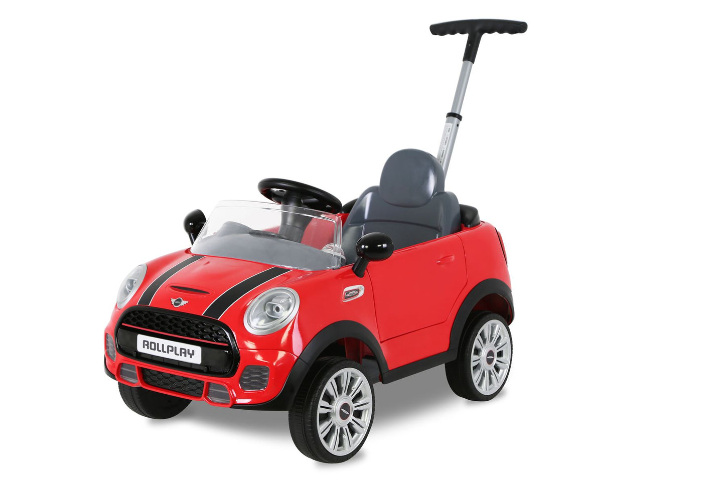 Mini Cooper Play Push Car - Red