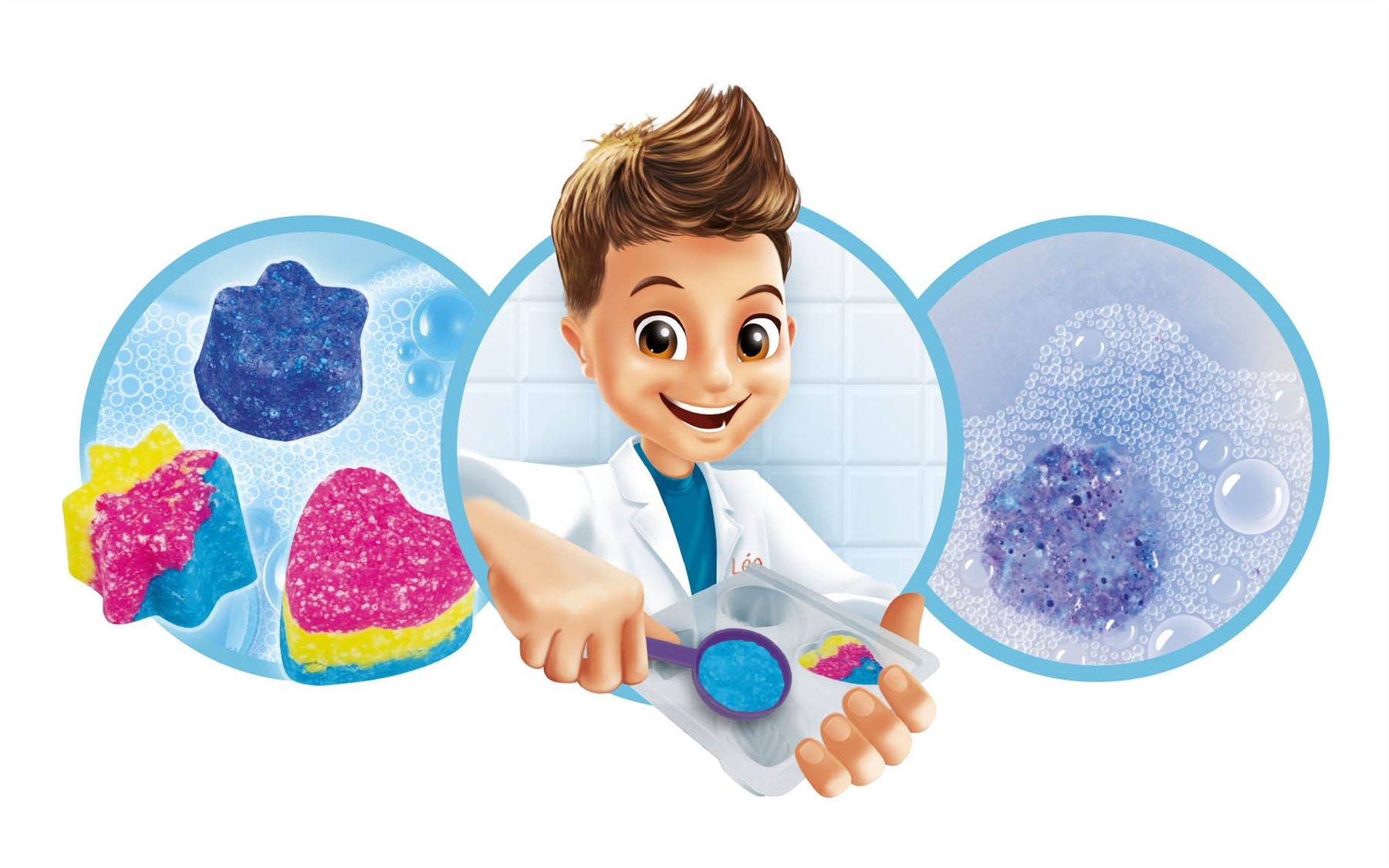 Mini lab Bath Balls