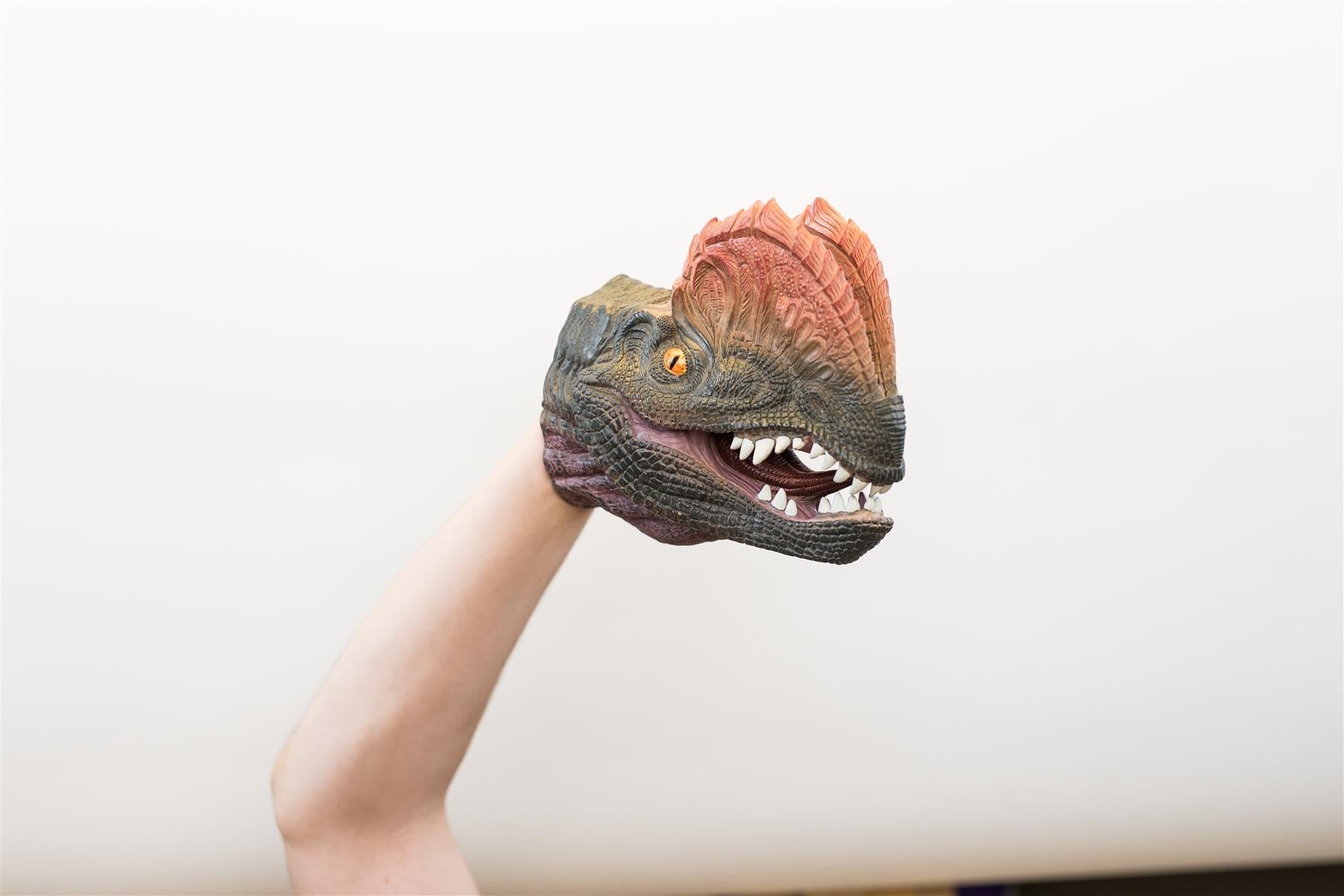 Wild Thingz Hand Puppet - Dilophosaurus