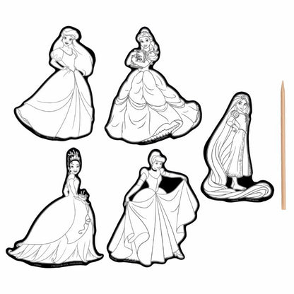 Disney Princess Scratch Art Stickers
