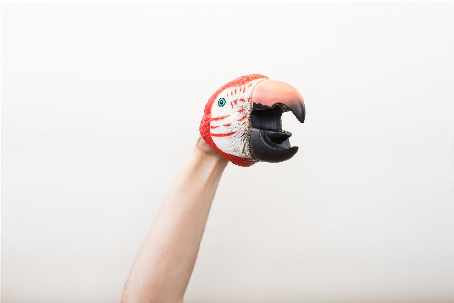 Wild Thingz Hand Puppet - Red Macaw