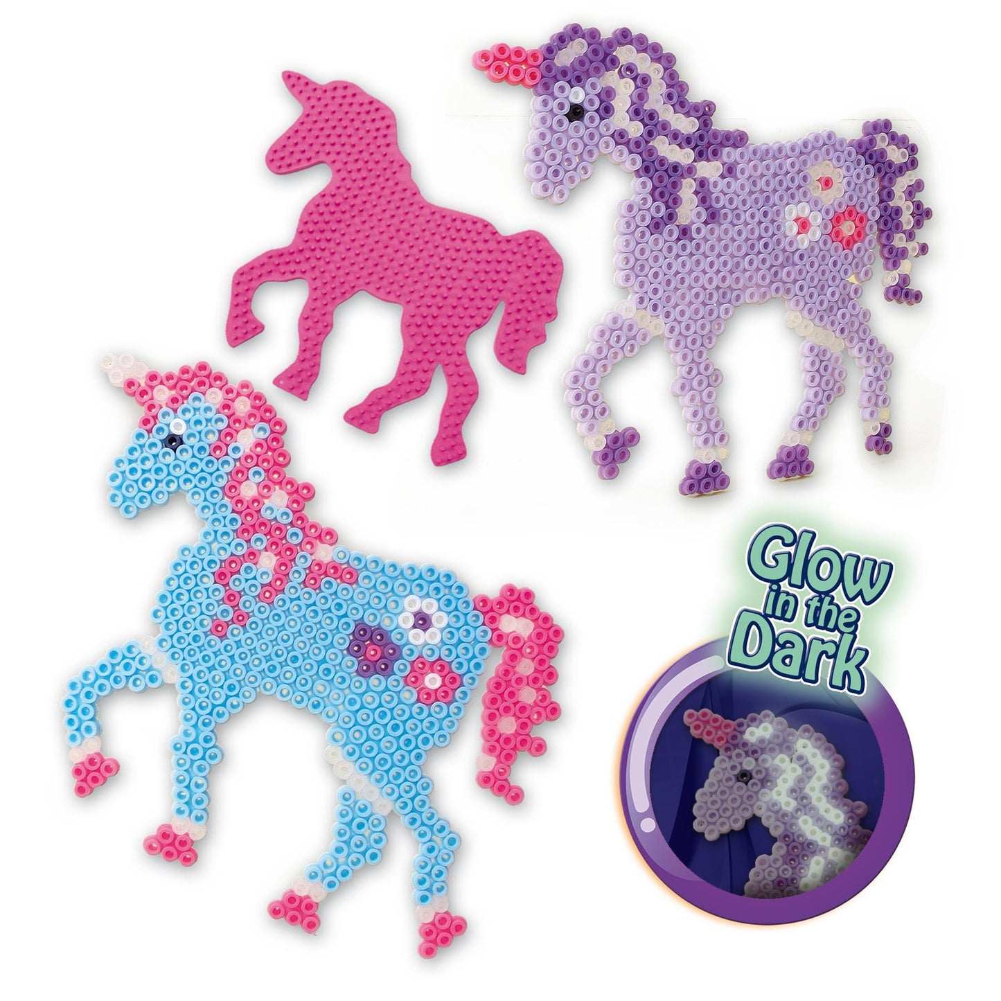 Iron on beads - Fantasy horses