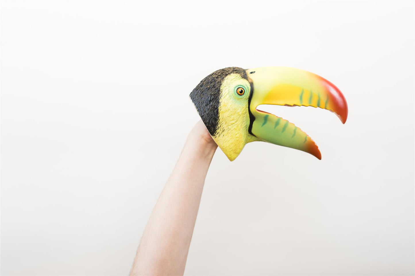 Wild Thingz Hand Puppet - Green Toucan