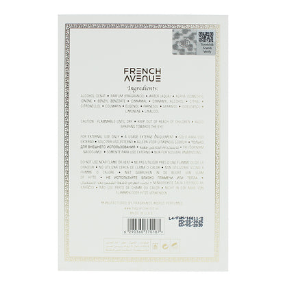 French Avenue Essence de Blanc Eau de Parfum 100ml Spray