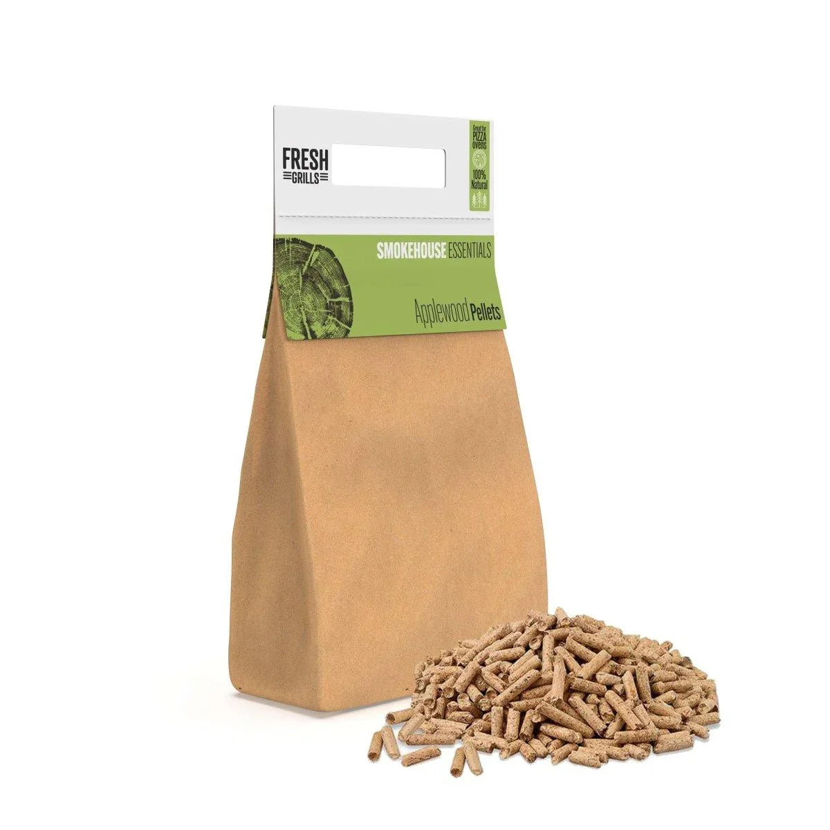 Fresh Grills Wood Pellets for BBQ Grill, Wood Fired Pizza Oven, Kamado and Outdoor Smokers - 142276
