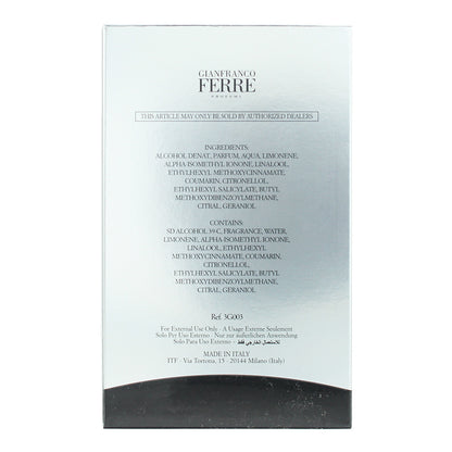 Gianfranco Ferre Ferre Black Eau de Toilette 100ml Spray
