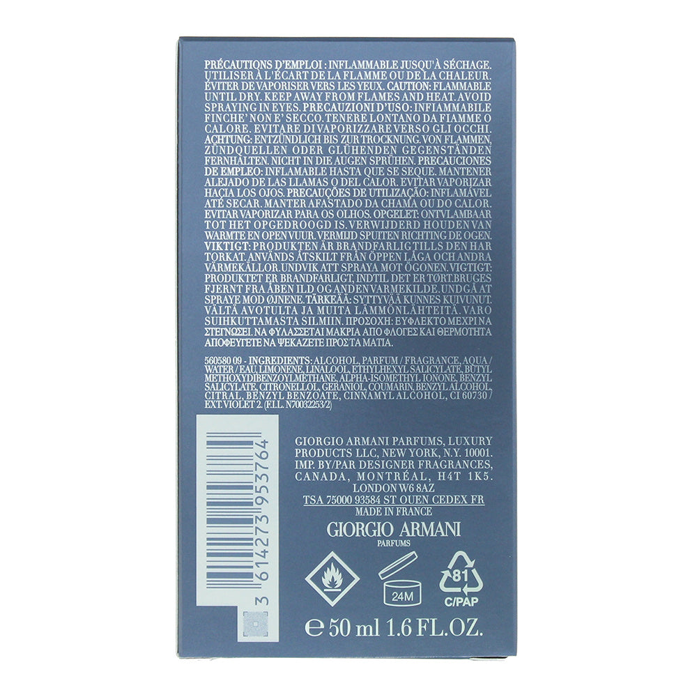 Giorgio Armani Acqua di Giò Profondo Eau de Parfum 50ml Spray