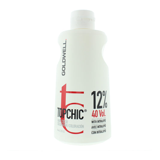 Goldwell TopChic Permanent Hair Color 12% 40 Vol. Cream Developer Lotion 946ml