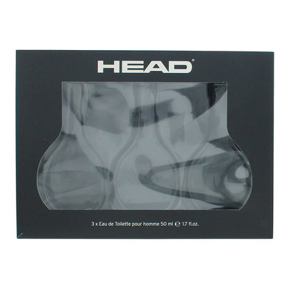 Head Men 3 Piece Gift Set: Attitude EDT 50ml - Fire EDT 50ml - Motion EDT 50ml