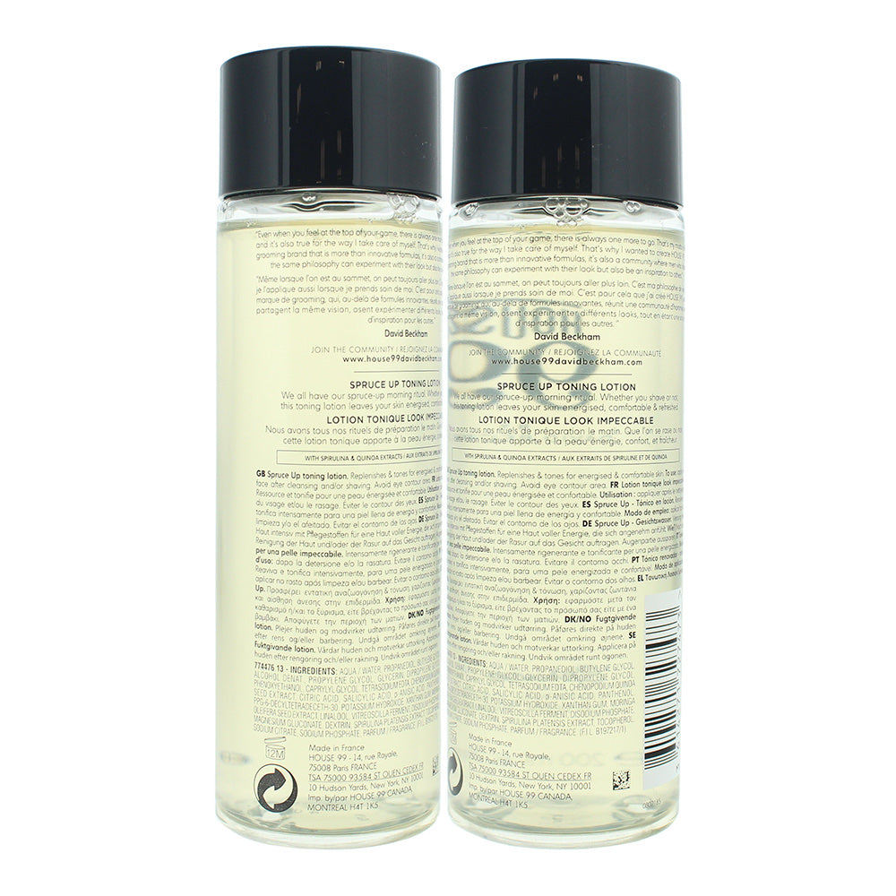 House 99 by David Beckham Spruce Up Toning Lotion 200ml