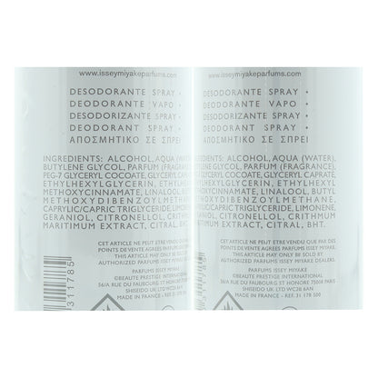 Issey Miyake L'Eau d'Issey Pour Homme Deodorant Spray 150ml