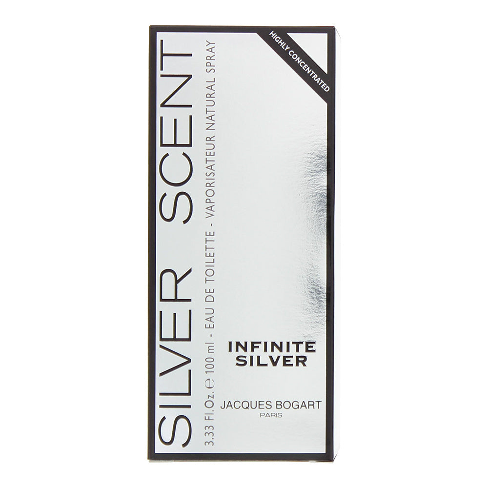 Jacques Bogart Silver Scent Infinite Silver Eau de Toilette 100ml Spray