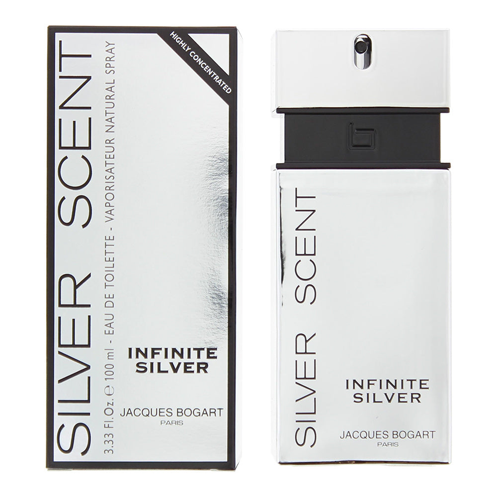 Jacques Bogart Silver Scent Infinite Silver Eau de Toilette 100ml Spray