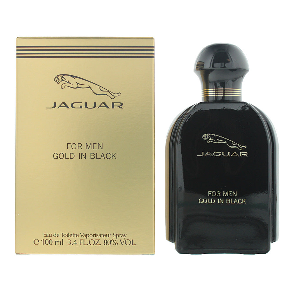 Jaguar Gold In Black Eau de Toilette 100ml Spray