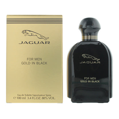 Jaguar Gold In Black Eau de Toilette 100ml Spray