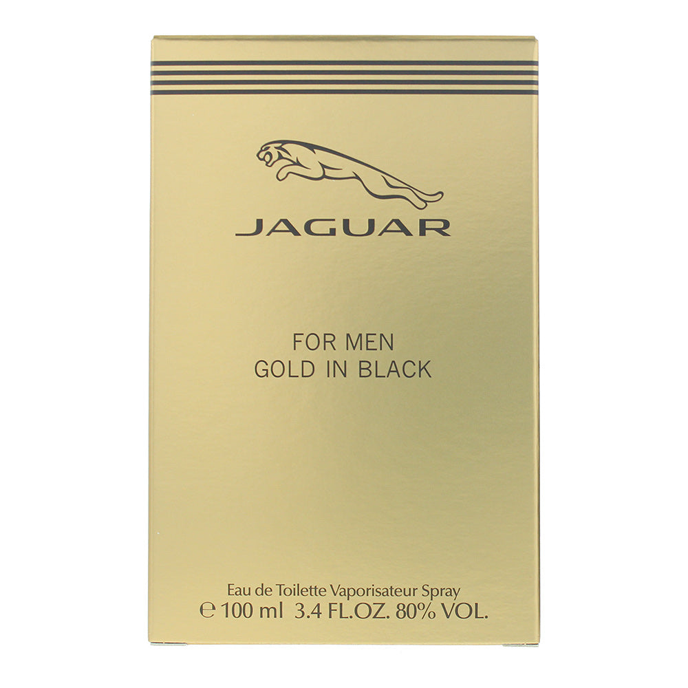 Jaguar Gold In Black Eau de Toilette 100ml Spray