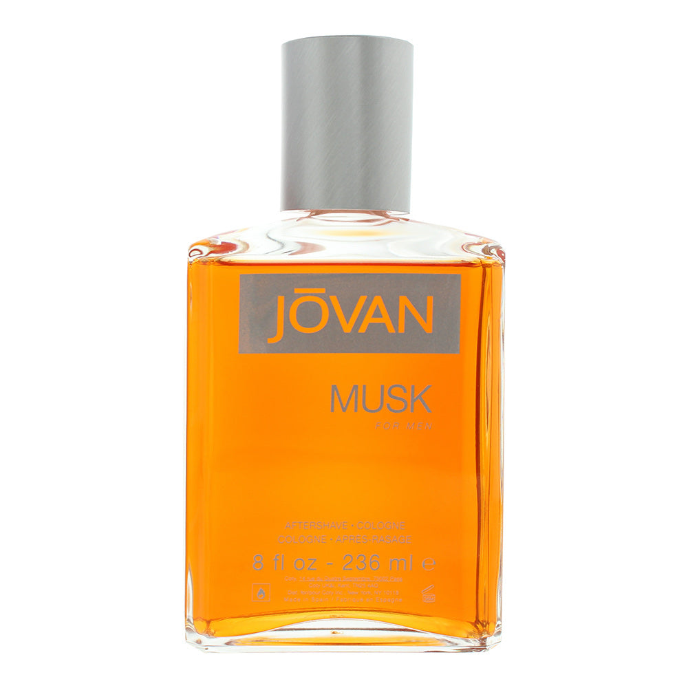 Jovan Musk For Men Aftershave Cologne 236ml Splash