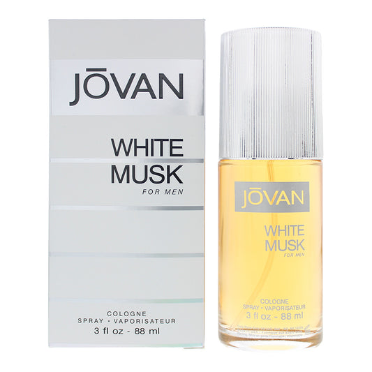 Jovan White Musk Eau De Cologne 88ml Spray