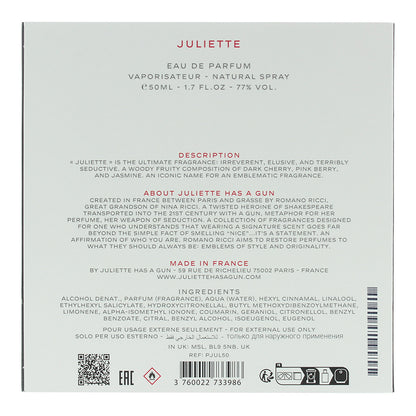 Juliette Has A Gun Juliette Eau de Parfum 50ml Spray
