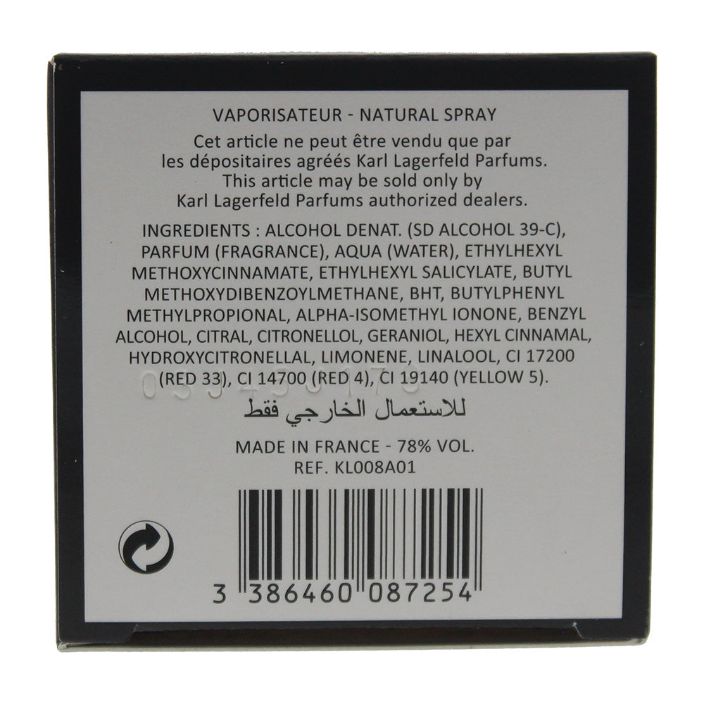Karl Lagerfeld Fleur De Pecher Eau de Parfum 100ml Spray