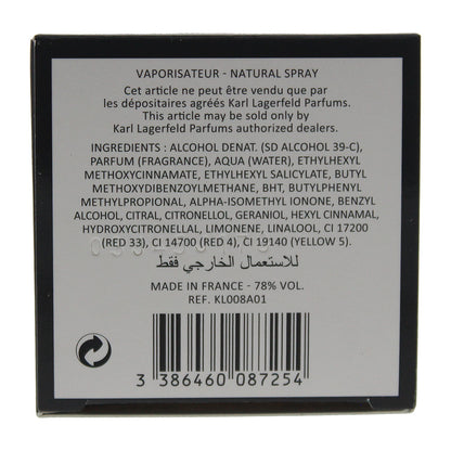 Karl Lagerfeld Fleur De Pecher Eau de Parfum 100ml Spray