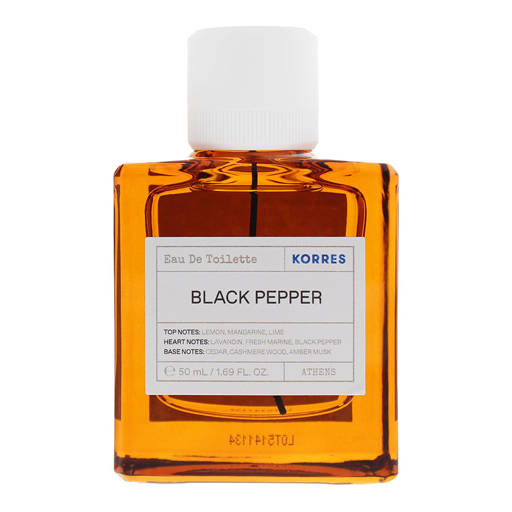 Korres Black Pepper Eau de Toilette 50ml Spray