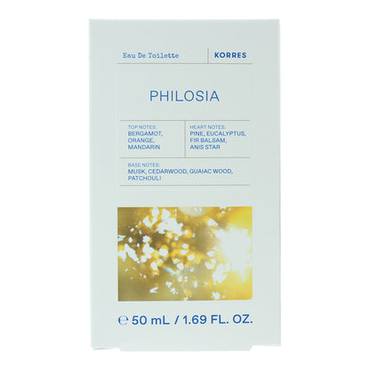 Korres Philosia Eau de Toilette 50ml Spray
